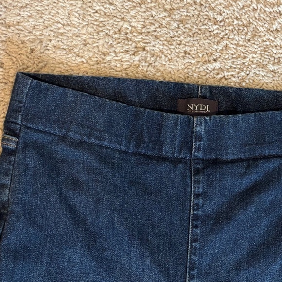 NYDJ women's skinny ankle pull-on jeans Size M NWOT - Picture 8 of 8